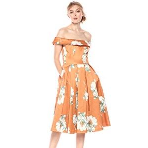 PARIS SUNDAY Women's Banded Bardot Dress